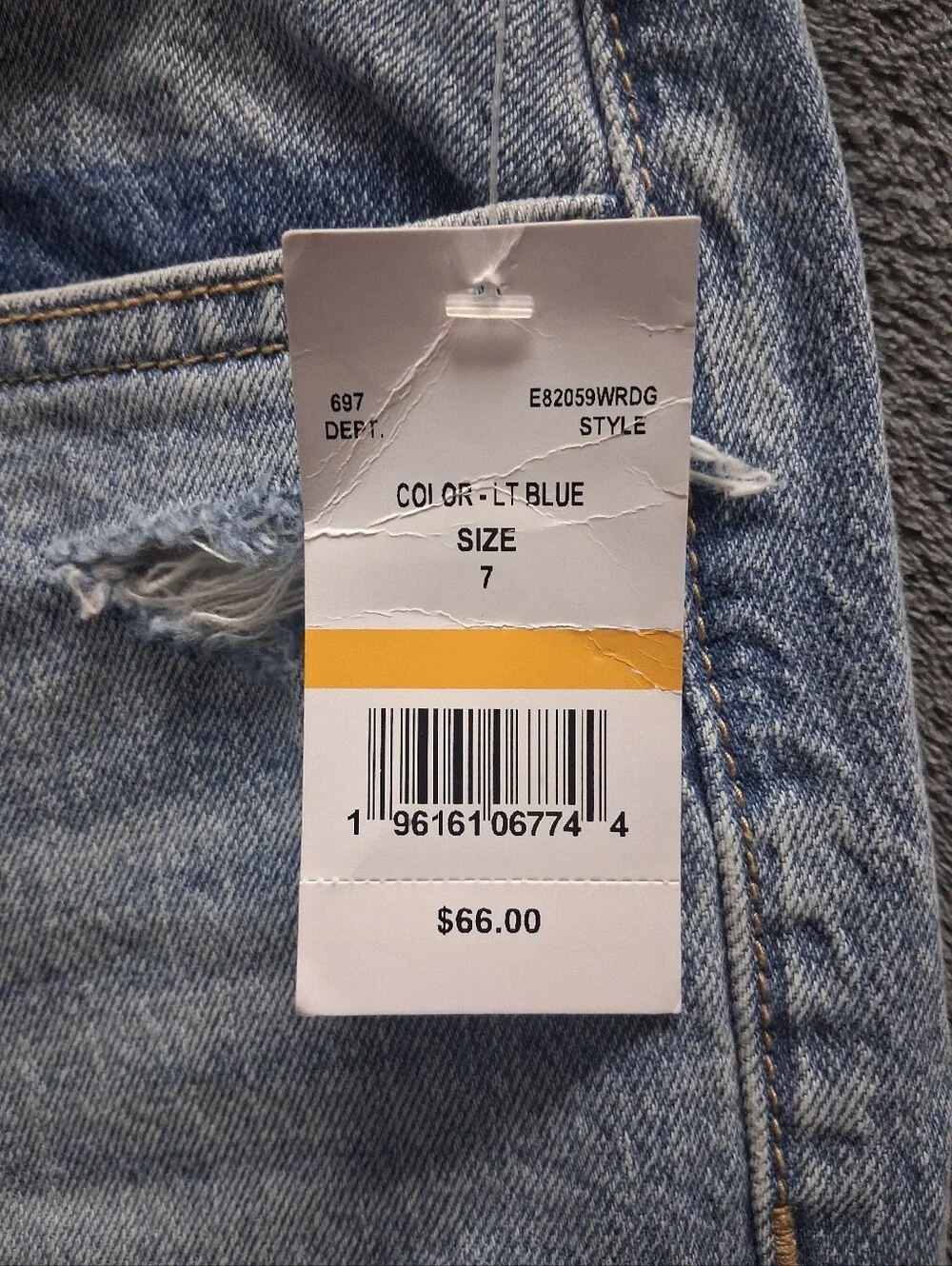 Eunina Tobi Super Hight Rise Mom Jean Sz 7 NWT